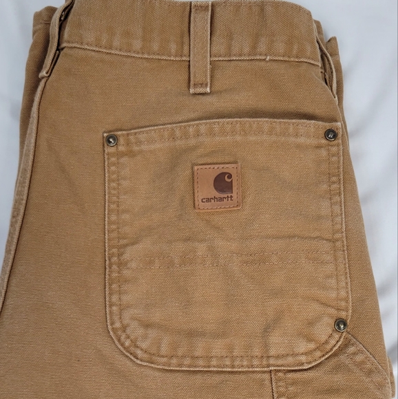 Carhartt Men's Tan Work Pants Size 34X32 - Picture 13 of 13